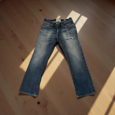 Pantalones de mezclilla para hombre Y2K ARIAT M2/M4 32x32 relajados corte bota trabajo vaquero occidental Foto 1 de 4