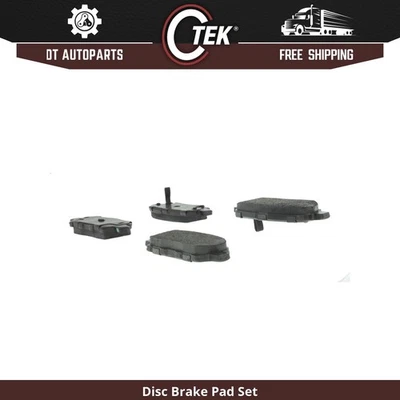 Para 2013 INFINITI FX37 | Pastilhas de freio a disco traseiras centrais | Semimetálicas - Imagem 1 de 3