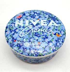Antigua lata de tapa de porcelana Nivea lata de crema lata de porcelana - Imagen 1 de 5
