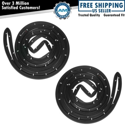 Front Door Weatherstrip Seal Fits Chevrolet GMC - Image 1 of 2