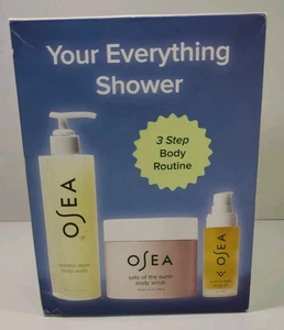 OSEA Your Everything Shower 3 Step Body Care Routine (3 pcs) NEW  - Picture 1 of 10