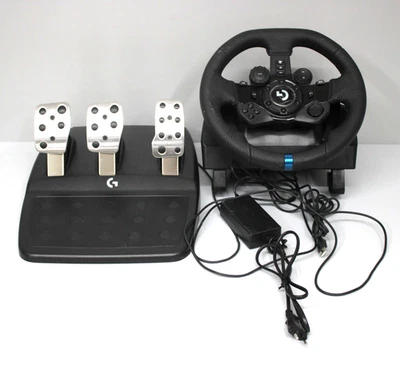 Logitech G923 TRUEFORCE Gaming Rennlenkrad mit Pedalen für PS5, PS4, PC und Mac - Bild 1 von 4