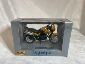 TRIUMPH - TIGER - MAISTO - DIECAST - MOTORCYCLE - NEW IN ORIGINAL BOX #39344 - Picture 1 of 6