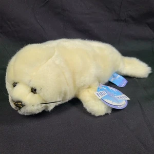 First & Main Sasha Baby Northern White Seal 12" Plush #5255 New w/ Tags Retired - Picture 1 of 9