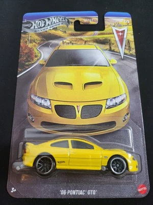 2025 Hot Wheels PONTIAC SERIES 2/5 '06 PONTIAC GTO Yellow Near Mint - Image 1 of 2