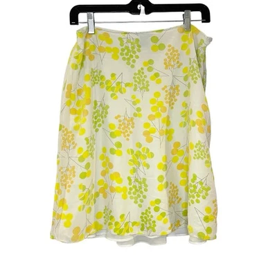 Falda Floral Y2K De Colección Seda Gasa Primavera Verano Pascua 12 Flor Fairycore Años 90 Foto 1 de 4