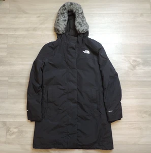 Womens The North Face Arctic Parka Down Waterproof Warm Winter Coat Black XL 550 - Picture 1 of 12