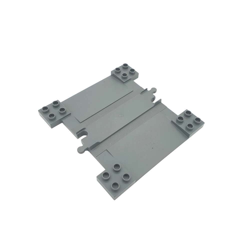 Lego® Duplo TRAIN Tracks GREY (DBG) Track with Ramps for Car Crossing - Image 1 of 1