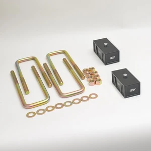ATI 50MM REAR LEAF SPRING LIFT BLOCK KIT - FITS MITSUBISHI TRITON ML/MN 05-15 - Picture 1 of 1