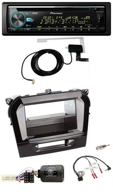 Pioneer MP3 Lenkrad CD USB DAB Autoradio für Suzuki Vitara ab 2015 piano schwarz - Bild 1 von 4