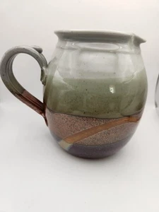 Hanselmann Art Pottery Stoneware Water pitcher READ DESCRIPTION - Picture 1 of 10