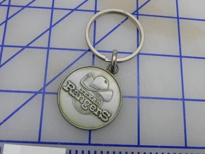 Vintage Texas Rangers Keychain, 1972-1980 Ten Million Fans, 1-3/8" - Picture 1 of 4