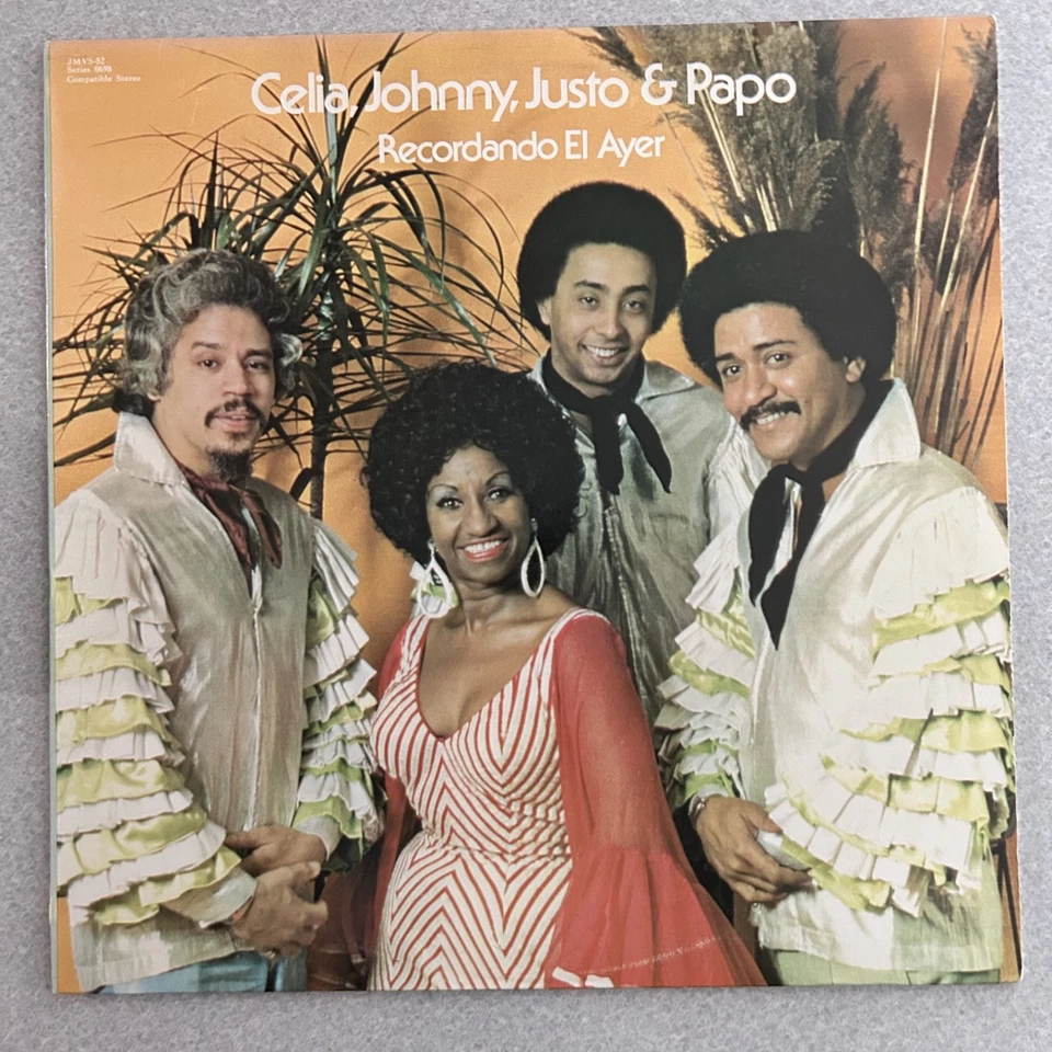 Celia Cruz, Johnny, Justo & Papo Recordando El Ayer LP 1976 Besito De Coco - Image 1 of 4
