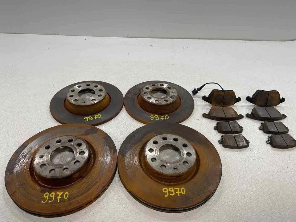 Juego de rotores para VOLKSWAGEN GOLF GTI 2006-2014 con pinzas 95 % banda de rodadura OEM Foto 1 de 4