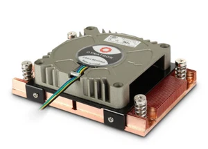 Dynatron DB127015BU-b Low-Profile CPU-kupfer Kühler amd sockel am4 mit platte - Bild 1 von 4