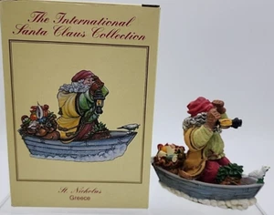 Estatuilla Internacional Santa Claus Colección San Nicolás Grecia SC49 2001 - Imagen 1 de 11