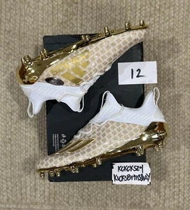 Adidas Adizero x Anniversary Football Cleats Gold EH3489 Mens size 12 - Picture 1 of 11