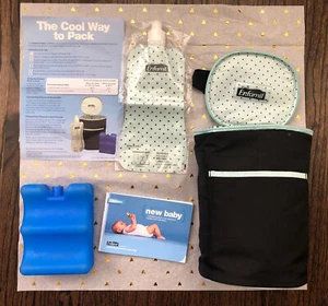 Breastmilk Bag Insulated Baby Cooler Bottle Holder Similac Enfamil Ice Pack Cool - Picture 1 of 9
