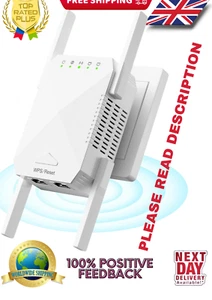 Amplificador WiFi Extensor, Edtiske 1200Mbps WiFi Booster, 4 Antenas WiFi Extender - Imagen 1 de 11