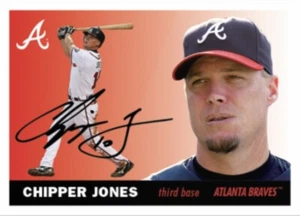 2022 TOPPS TBT 1955 BASEBALL SET 16 CARD ATLANTA BRAVES CHIPPER JONES #48 - Picture 1 of 1