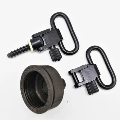 S-8012 Remington 870 12 Gauge Sling Mount Set - Magazine Cap Swivel Adapter 12G - Image 1 of 4