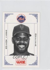 1991 The Wiz/AT&T New York Mets Daryl Boston #45