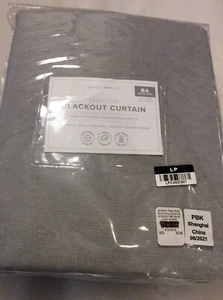 Pottery Barn Kids One (1) Hayden Blackout Curtain 44X84 NWT! Gray Grommet Top - Picture 1 of 1