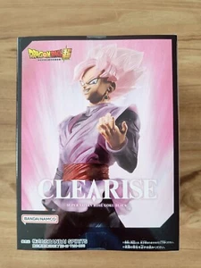 New Banpresto Dragon Ball Super “CLEARISE” Super Saiyan Rosé Goku Black Figure - Foto 1 di 3
