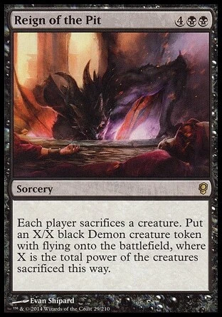 MTG Magic the Gathering Reign of the Pit (29/219) Conspiracy LP - Image 1 of 1