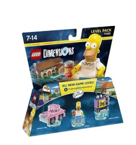 Lego Dimensions Homer Simpson Springfield Abenteuer 98 Teile Level Pack 71202 Neu in OVP - Bild 1 von 2