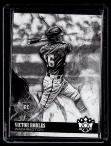 2018 Diamond Kings Black and White Variations #100 Victor Robles RC LOGO - Picture 1 of 2