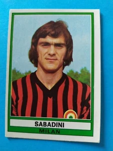 FUSSBALLSPIELER 1973-74 - 218 - SABADINI - MAILAND, Panini - NIE ANGEGRIFFEN - - Bild 1 von 2