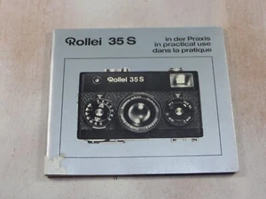 Rollei 35 S Manual for Film Camera Operation/Use - Picture 1 of 4