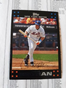 2007 Topps Pepsi Carlos Beltran #P179 New York Mets