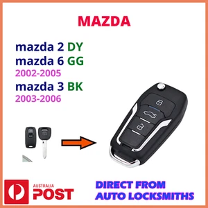 MAZDA 2 DY MAZDA 3 BK REMOTE KEY 2002 2003 2004 2005 2006 TOUGH - Bild 1 von 8