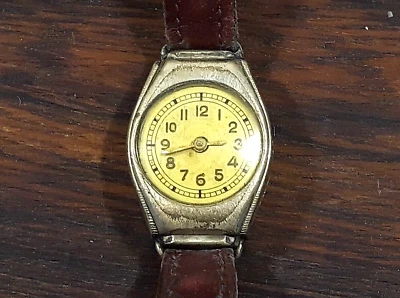 Damen-Armbanduhr, Rouen, Art-Deco, 1920er, Walzgold Double 20 Mikron, Vintage - Bild 1 von 3