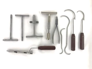 Wire Tightener & Wire Passer K-Wire Orthopedic Instruments Set – 10 Pcs - Picture 1 of 5