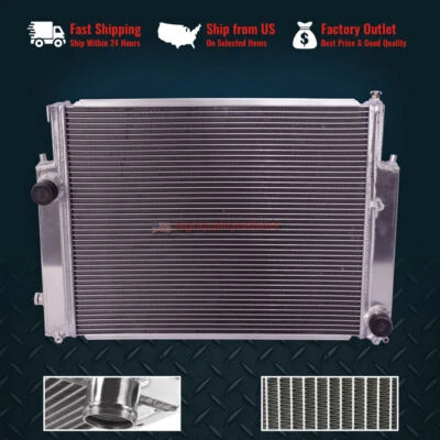 All Aluminum Radiator For 1988-1995 BMW 325is 2.5L MT 2Rows Foto 1 de 4