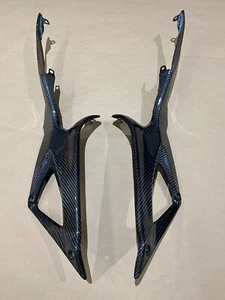 Carbon Fiber Ducati 848 1098 1198 Gas Tank Side Trim Cover Panel Fairing Cowling - Picture 1 of 4