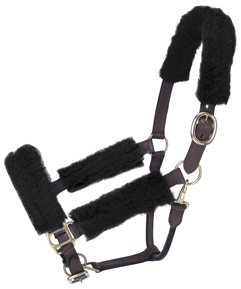 Juegos de fundas de vellón sintético halter para caballos - Elige entre 8 colores Foto 1 de 1