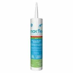 GE Max Flex White Siliconized Acrylic Caulk 10.1 oz. - Picture 1 of 1