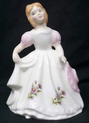 Vintage Royal Doulton Figure Of The Month November HN 3328  No Box - Image 1 of 4