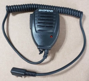 2 Pin Handheld PTT Speaker Mic Microphone for BAOFENG Retevis Kenwood TYT WOUXUN - Zdjęcie 1 z 6