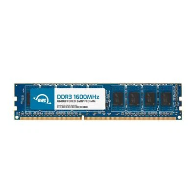 OWC 4GB 8GB DDR3 1600MHz Non-ECC UDIMM 240pin Memory RAM - Image 1 of 4