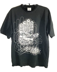 VTG Miskeen Originals Camiseta Masculina Pintada a Mano Abstract Urban Streetwear Sz XL - Imagen 1 de 7