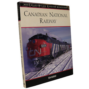 Trains livre d'histoire illustré des trains Canadien National CNR chemin de fer Canada