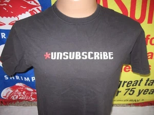 JINX UNSUBSCRIBE Skater T Shirt Uomo Medium Vintage Y2K Videogiochi SKATEBOARDING - Foto 1 di 4