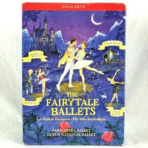 THE FAIRYTALE BALLETS 4xDVD Box Coppelia Swan Lake Cinder Nureyev Paris Opera R0 - Picture 1 of 9