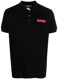 DSQUARED2 D2 TENNIS LOGO POLO MEN POLO SHIRT S74GL0073S22743900 - Picture 1 of 5