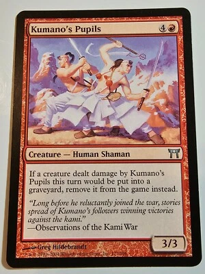 Kumano's Pupils 177/306  Magic The Gathering MTG - Image 1 of 2